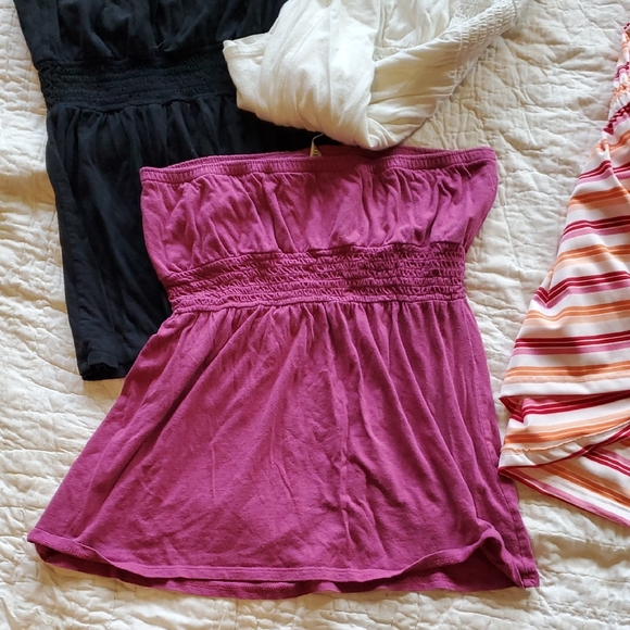 4 Stylish Women's Tube Tops in Multiple Colors sz Small Old Navy - Picture 4 of 7